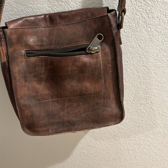 Bed Stu Venice Beach Buckle weathered leather crossbody - Picture 3 of 9